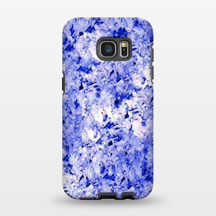 Galaxy S7 EDGE StrongFit Blue Marble by Ashley Camille