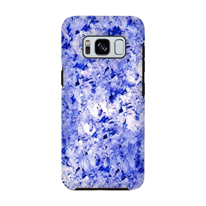 Galaxy S8 StrongFit Blue Marble by Ashley Camille