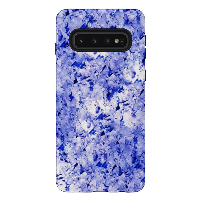 Galaxy S10 StrongFit Blue Marble by Ashley Camille