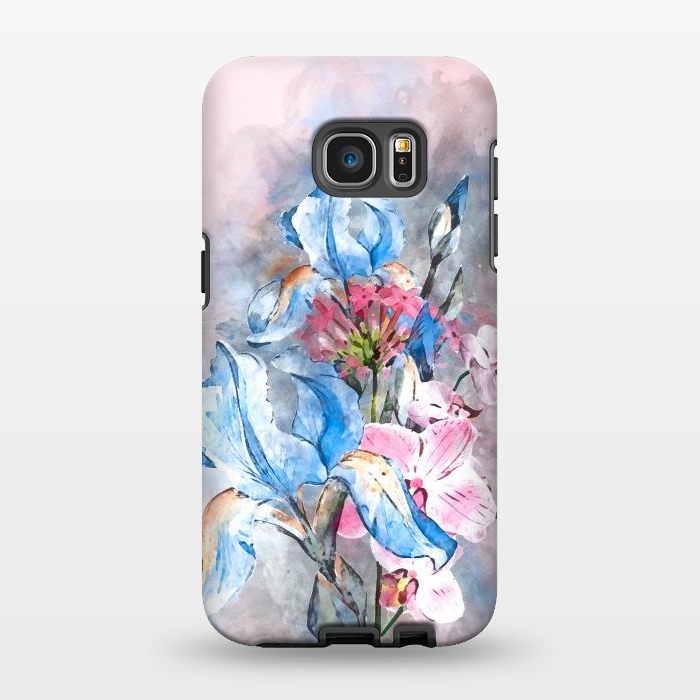 Galaxy S7 EDGE StrongFit Fantastic Garden by Creativeaxle