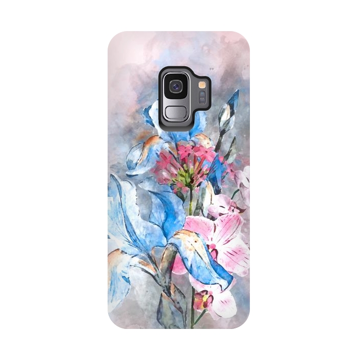 Galaxy S9 StrongFit Fantastic Garden by Creativeaxle