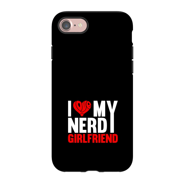 iPhone 7 StrongFit nerdy girlfriend by TMSarts