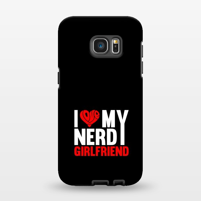 Galaxy S7 EDGE StrongFit nerdy girlfriend by TMSarts