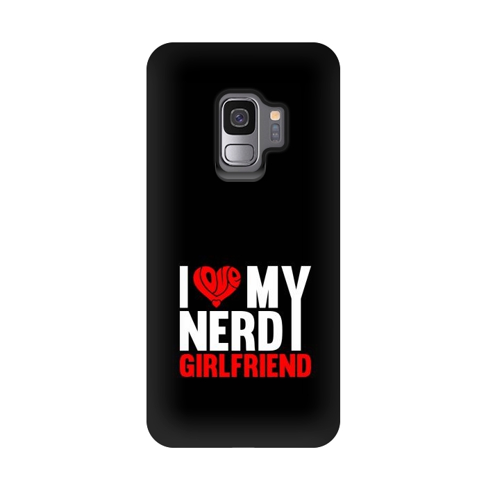 Galaxy S9 StrongFit nerdy girlfriend by TMSarts