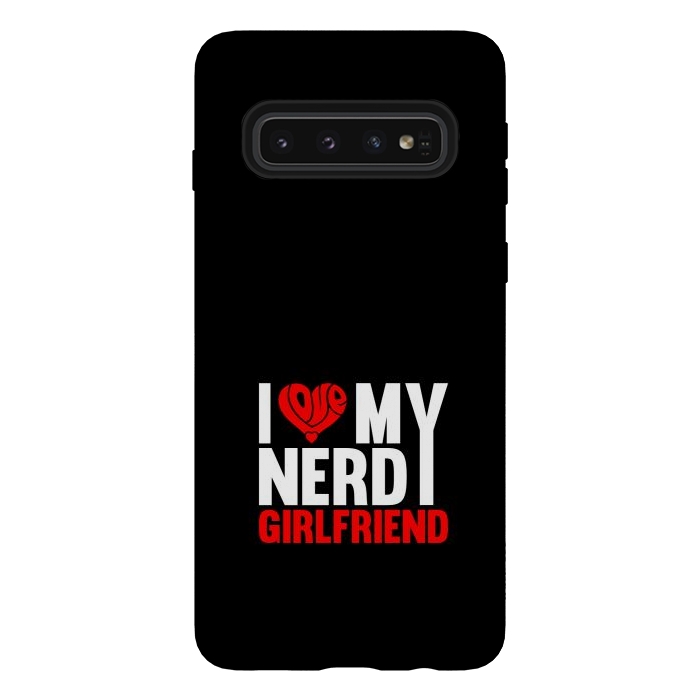 Galaxy S10 StrongFit nerdy girlfriend by TMSarts