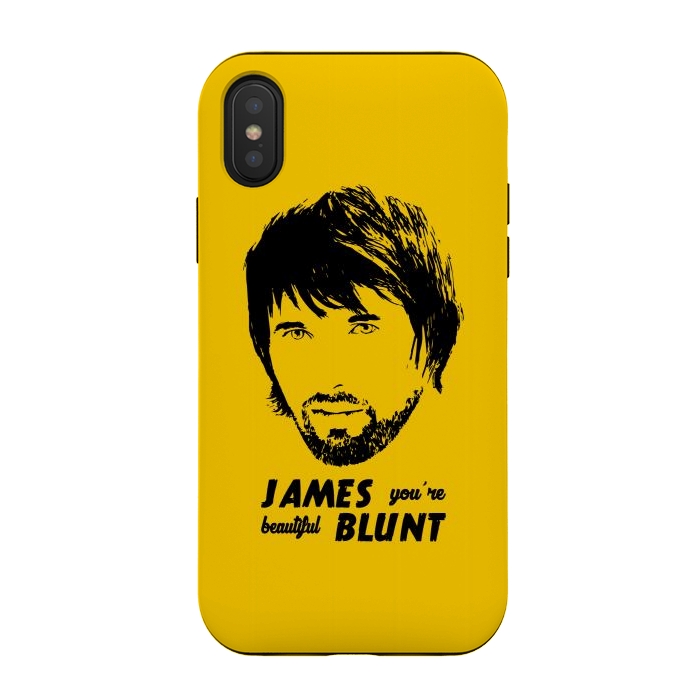 iPhone Xs / X StrongFit james blunt by TMSarts