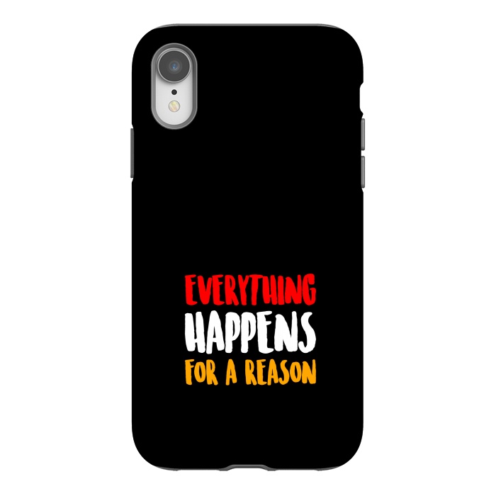 iPhone Xr StrongFit everything happens by TMSarts