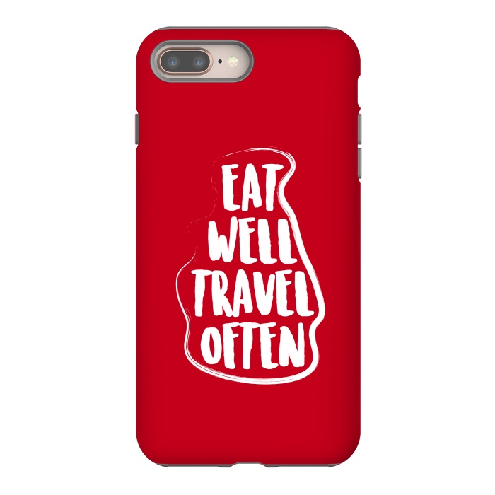 iPhone 7 plus StrongFit eat well travel often by TMSarts