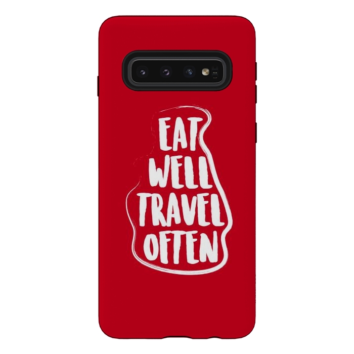 Galaxy S10 StrongFit eat well travel often by TMSarts