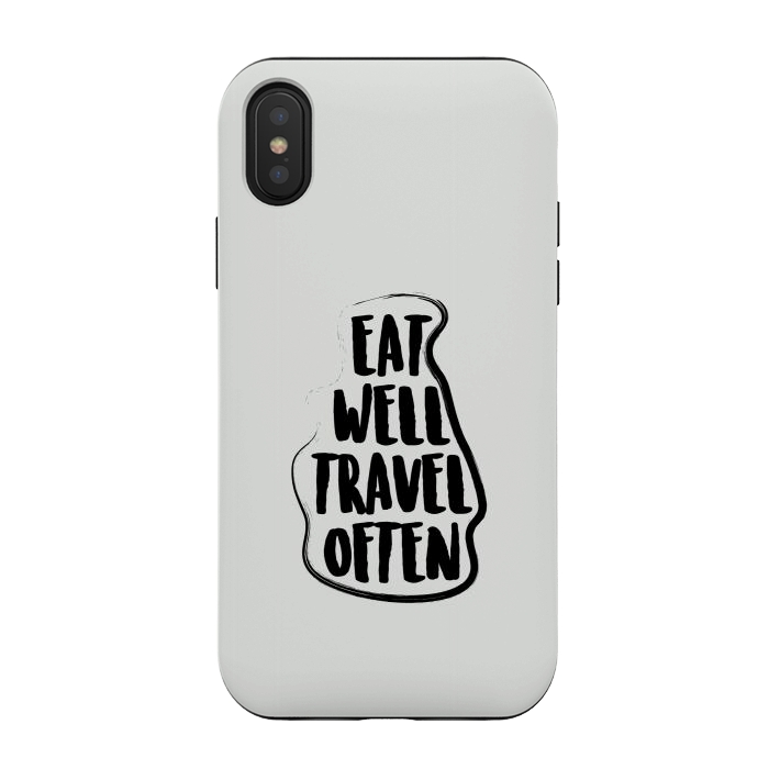 iPhone Xs / X StrongFit travel often by TMSarts