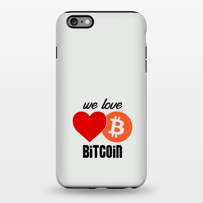 iPhone 6/6s plus StrongFit we love bitcoin by TMSarts