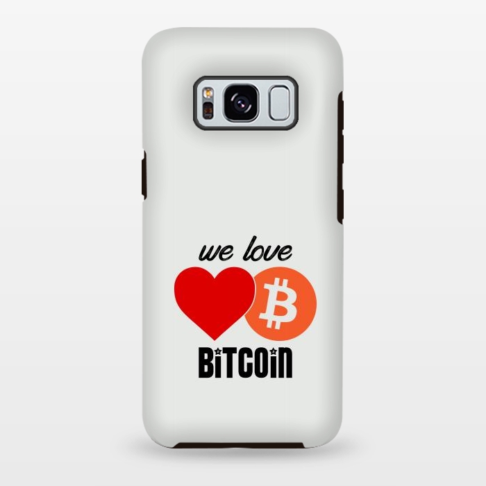 Galaxy S8 plus StrongFit we love bitcoin by TMSarts