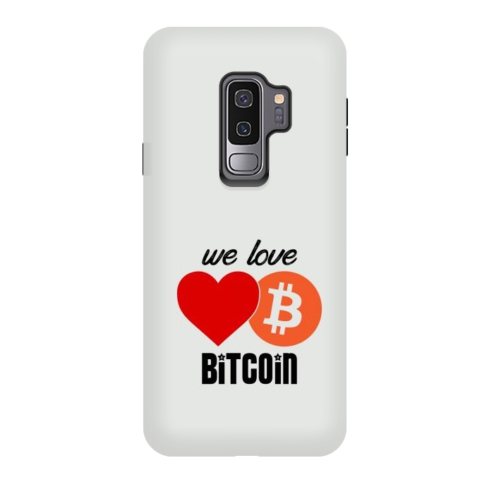 Galaxy S9 plus StrongFit we love bitcoin by TMSarts