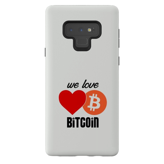 Galaxy Note 9 StrongFit we love bitcoin by TMSarts