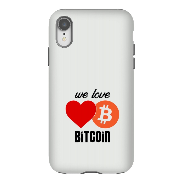 iPhone Xr StrongFit we love bitcoin by TMSarts