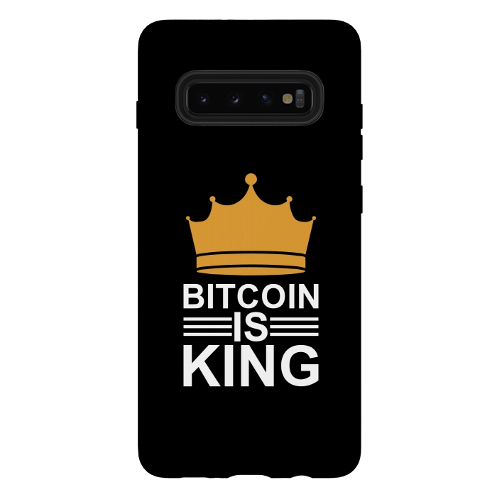Galaxy S10 plus StrongFit bitcoin king by TMSarts