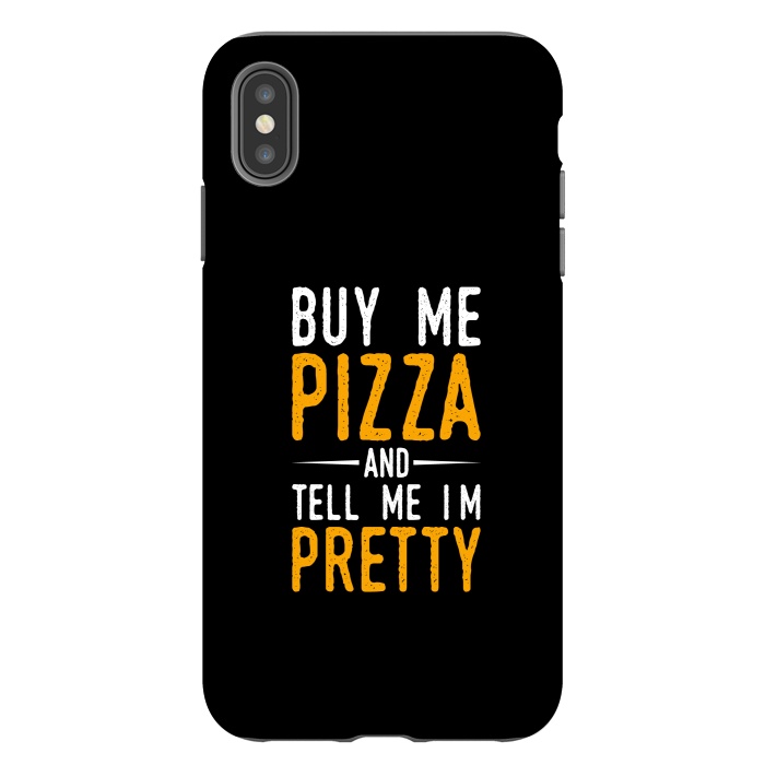 iPhone Xs Max StrongFit buy me pizza by TMSarts