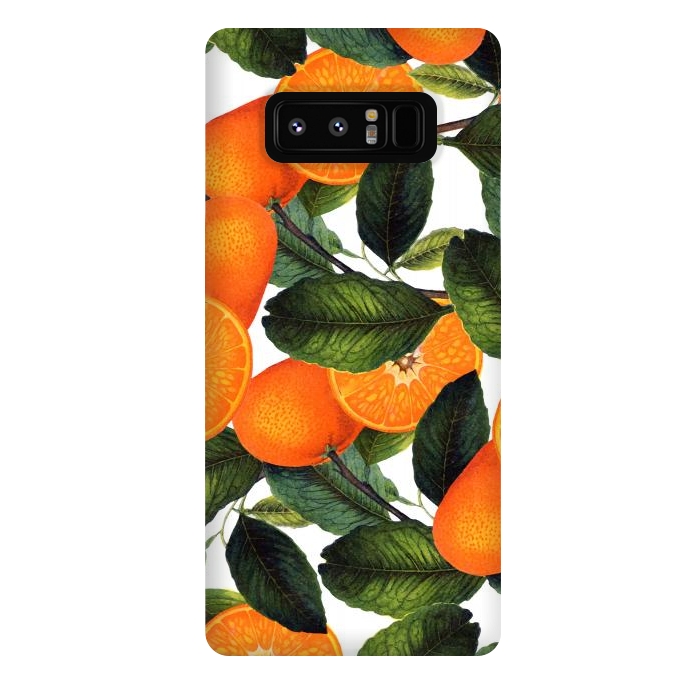 Galaxy Note 8 StrongFit The Forbidden Orange by Uma Prabhakar Gokhale
