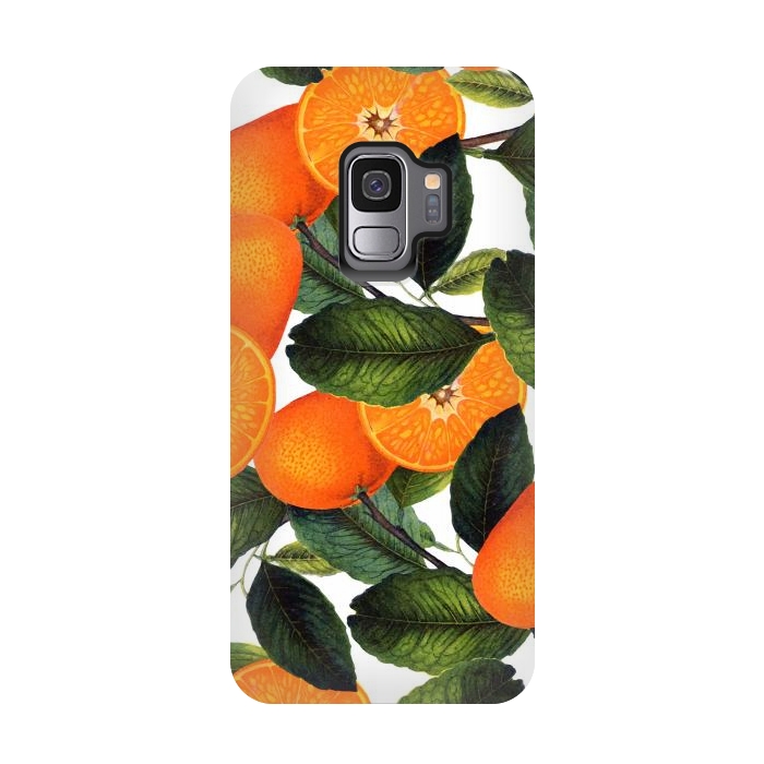 Galaxy S9 StrongFit The Forbidden Orange by Uma Prabhakar Gokhale