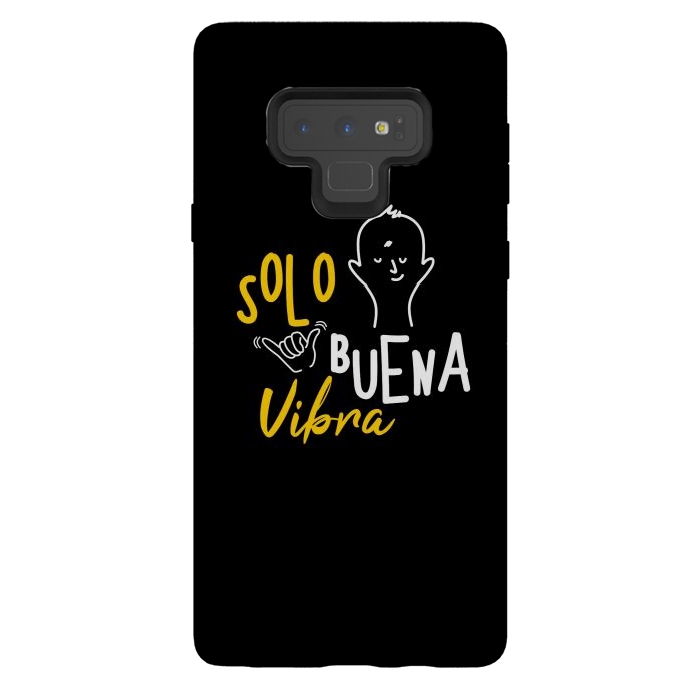 Galaxy Note 9 StrongFit Solo buena Vibra  by daivos