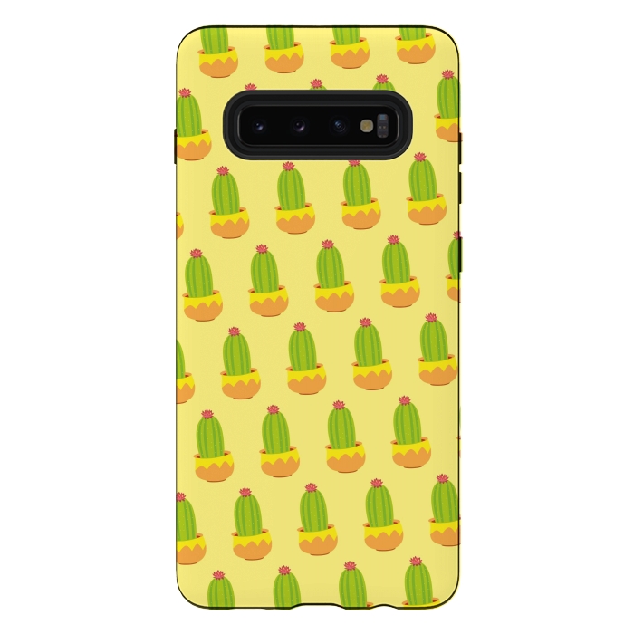 Galaxy S10 plus StrongFit Cactusillo  by daivos