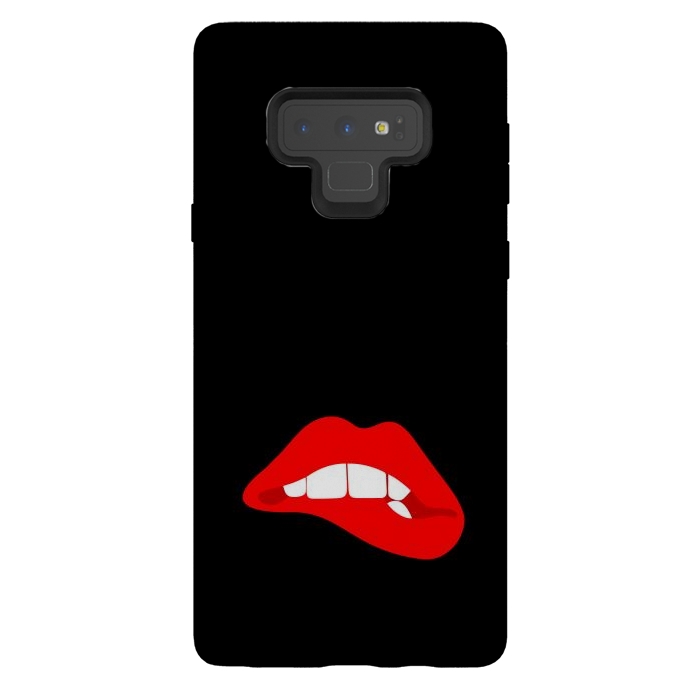 Galaxy Note 9 StrongFit romantic lip by TMSarts