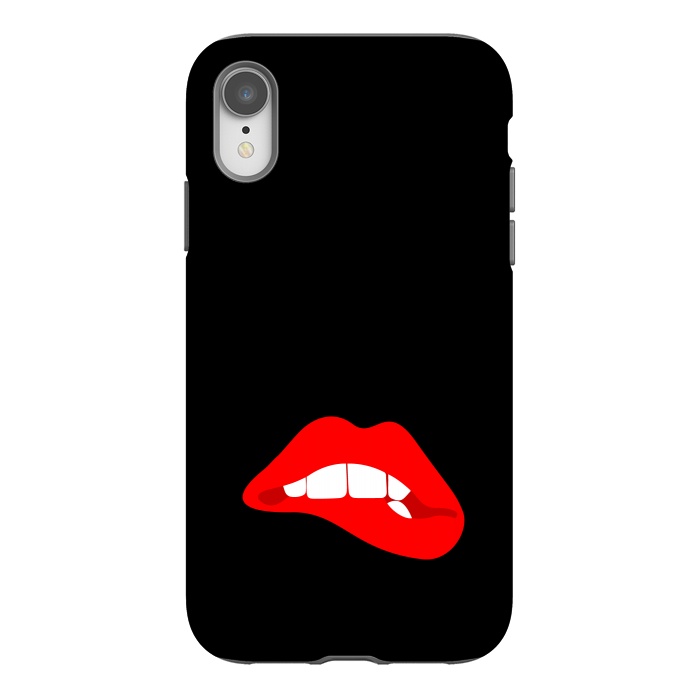 iPhone Xr StrongFit romantic lip by TMSarts