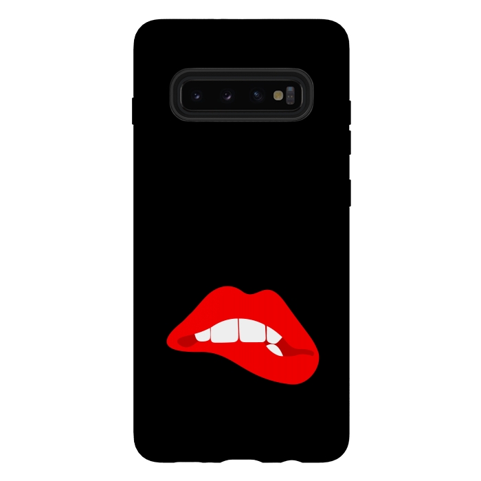 Galaxy S10 plus StrongFit romantic lip by TMSarts
