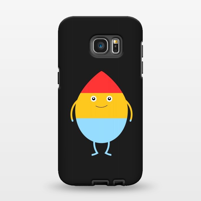 Galaxy S7 EDGE StrongFit cute bubble  by TMSarts