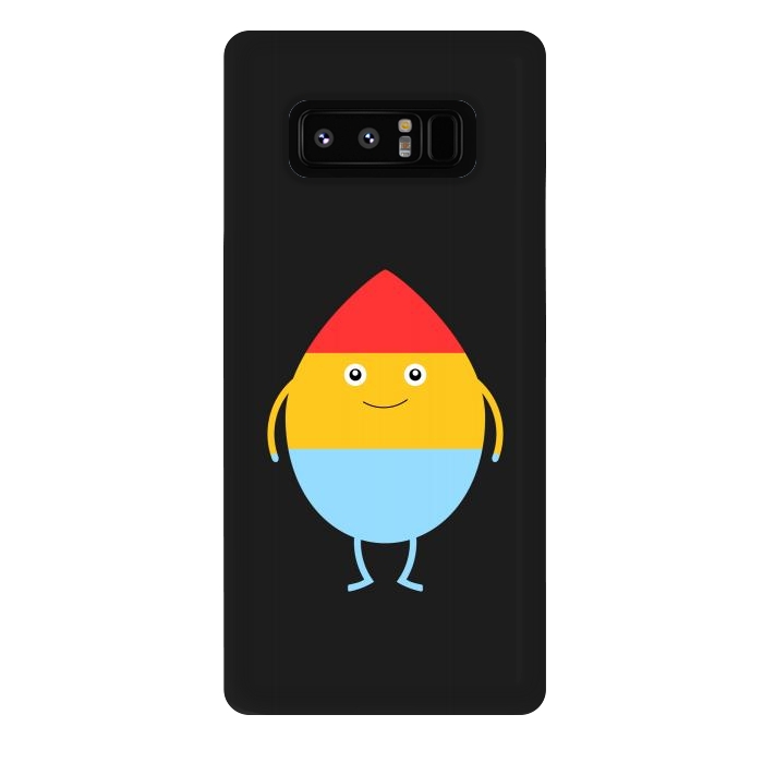 Galaxy Note 8 StrongFit cute bubble  by TMSarts