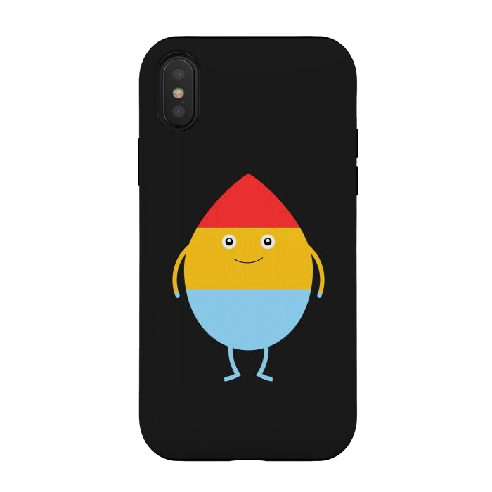 iPhone Xs / X StrongFit cute bubble  by TMSarts