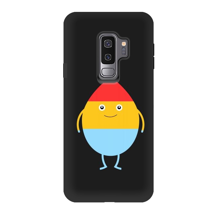 Galaxy S9 plus StrongFit cute bubble  by TMSarts