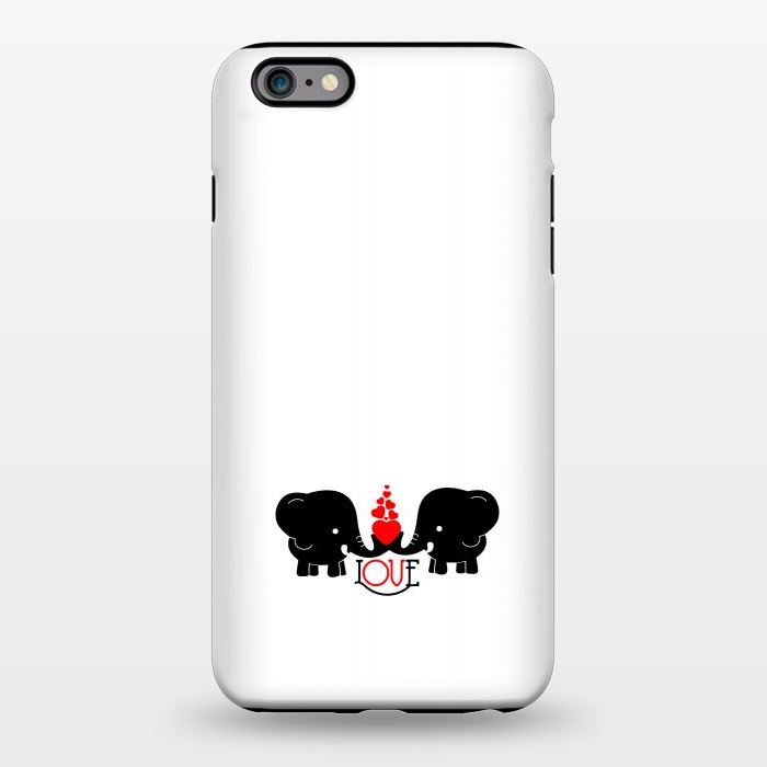 iPhone 6/6s plus StrongFit elephants love by TMSarts