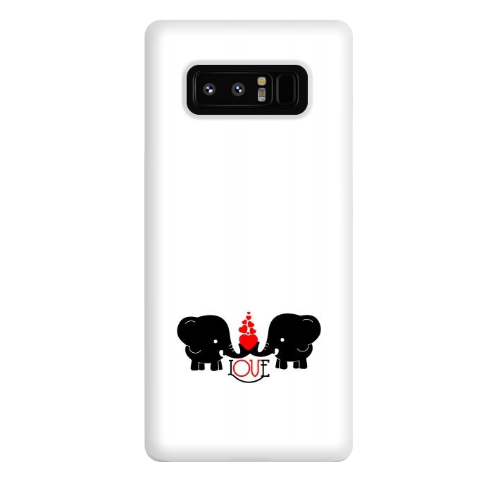 Galaxy Note 8 StrongFit elephants love by TMSarts