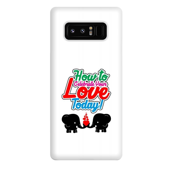 Galaxy Note 8 StrongFit celebrate elephants by TMSarts