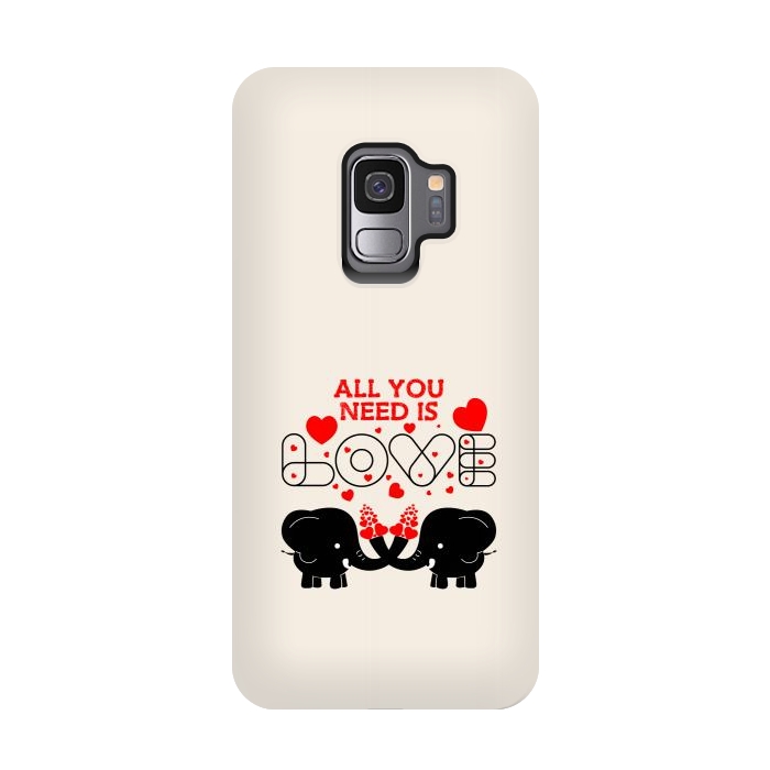 Galaxy S9 StrongFit all you need elephants by TMSarts