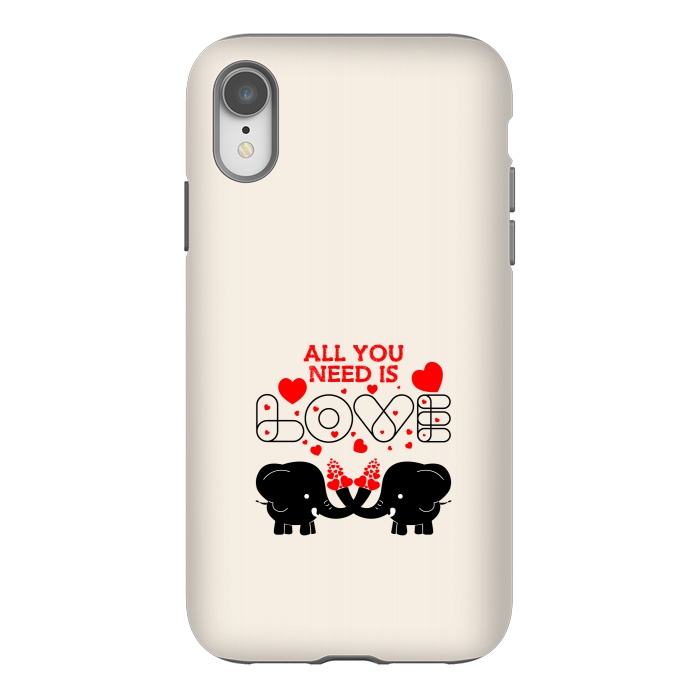 iPhone Xr StrongFit all you need elephants by TMSarts