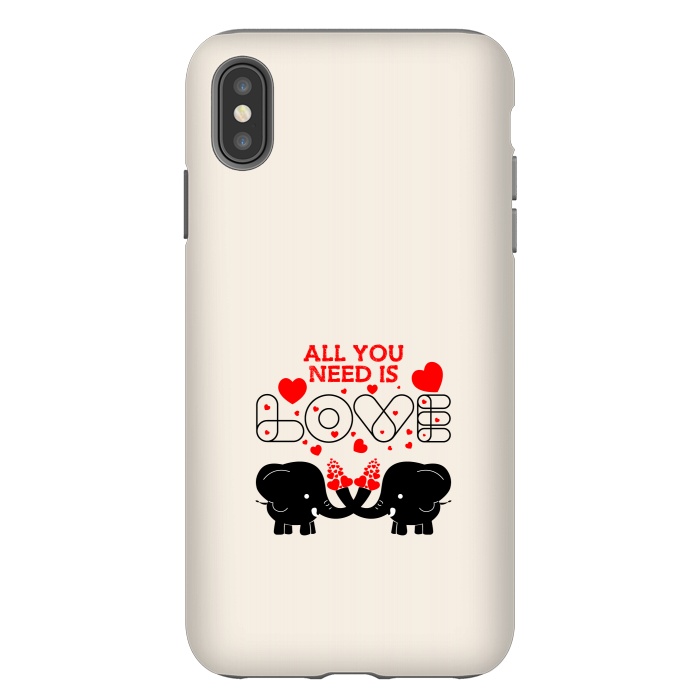 iPhone Xs Max StrongFit all you need elephants by TMSarts