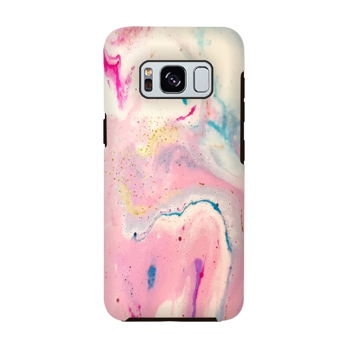 Galaxy S8 StrongFit marble abstract pattern by MALLIKA