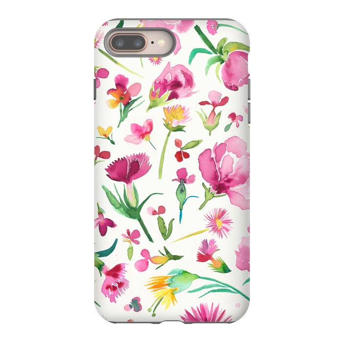 iPhone 7 plus StrongFit Little Flowers Bud by Ninola Design