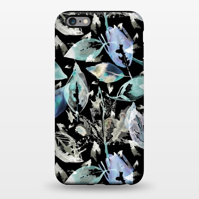 iPhone 6/6s plus StrongFit Autumn Neon Leaves by Ninola Design