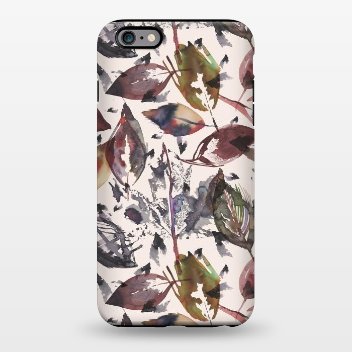 iPhone 6/6s plus StrongFit Trendy Autumn Leaves by Ninola Design