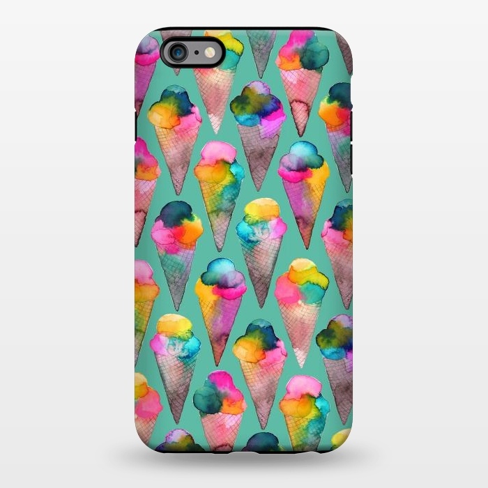 iPhone 6/6s plus StrongFit Ice Cream Summer Cones by Ninola Design