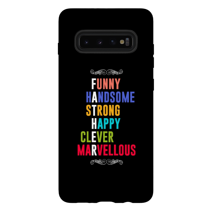 Galaxy S10 plus StrongFit father strong by TMSarts