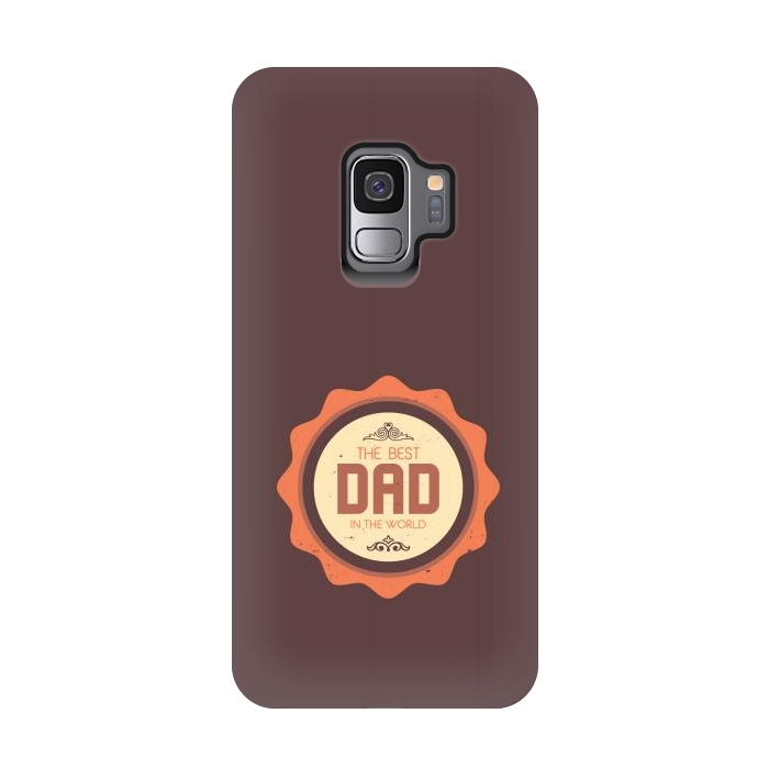 Galaxy S9 StrongFit dad world by TMSarts