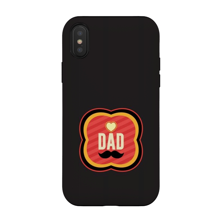 iPhone Xs / X StrongFit love dad by TMSarts