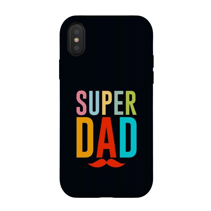 iPhone Xs / X StrongFit super dad by TMSarts