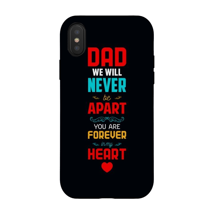 iPhone Xs / X StrongFit dad we will never by TMSarts
