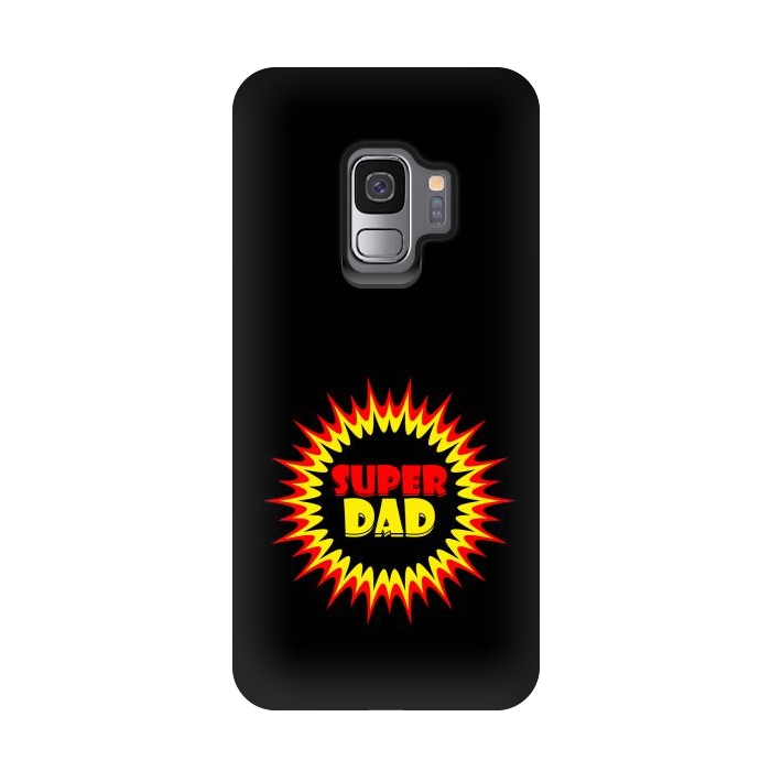 Galaxy S9 StrongFit super dad sign by TMSarts