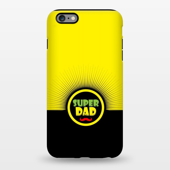 iPhone 6/6s plus StrongFit super dad mustache by TMSarts